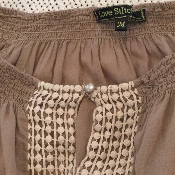 Drawstring waist blouse - Picture 4 of 4